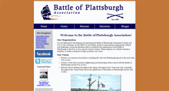 Desktop Screenshot of battleofplattsburgh.org